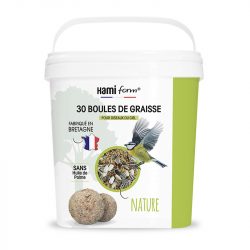 Support rond 6 boules de graisse pour mangeoire en métal NAÏD : Hamiform  HAMIFORM animalerie - botanic®