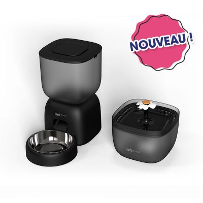 nouveau kit distributeur de croquettes et fontaine